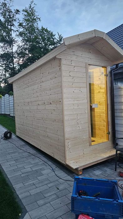 Sauna ogrodowa domek