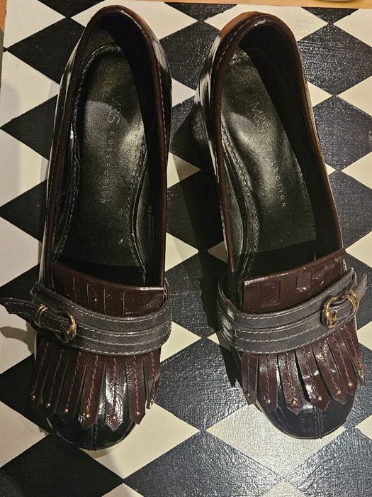 Mokasyny damskie vintage