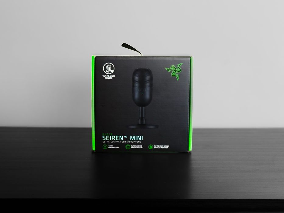 Microfone Razer Siren Mini V3 - Novo Com Caixa e Garantia
