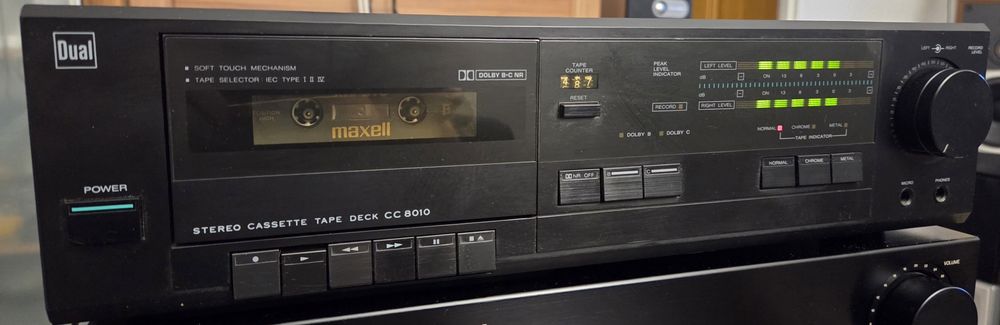 Magnetofon Deck Dual cc 8010