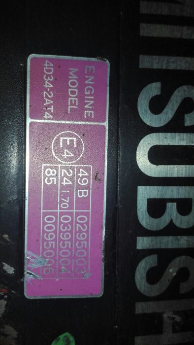 Motor Mitsubishi Canter 649