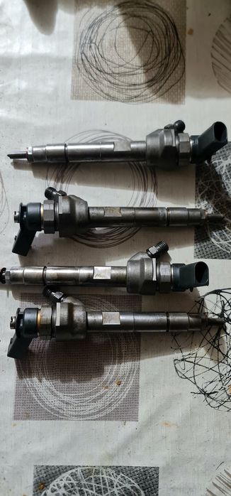 Linha de escape e injetores Bosch