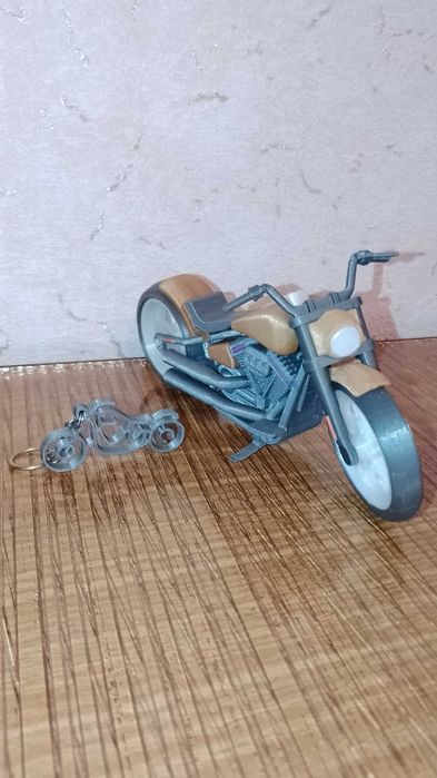 Моделька мотоцикла 3d друк + подарунок