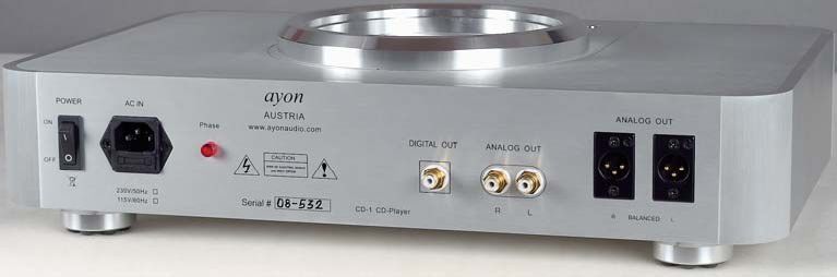 Lampowy Odtwarzacz Ayon Audio CD-1 ciężko solidny CD z pilotem 
Fantas