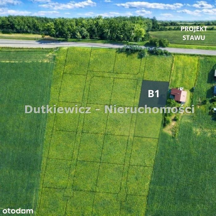 Działka budowlana w Bojszowach Jedlinie