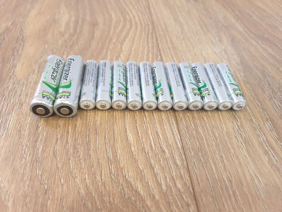 Baterie akumulatorki Energizer AA AAA paluszki zestaw 16 sztuk