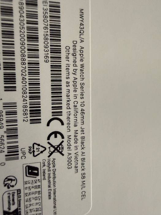 Apple watch series 10 46mm GPS + Cellular