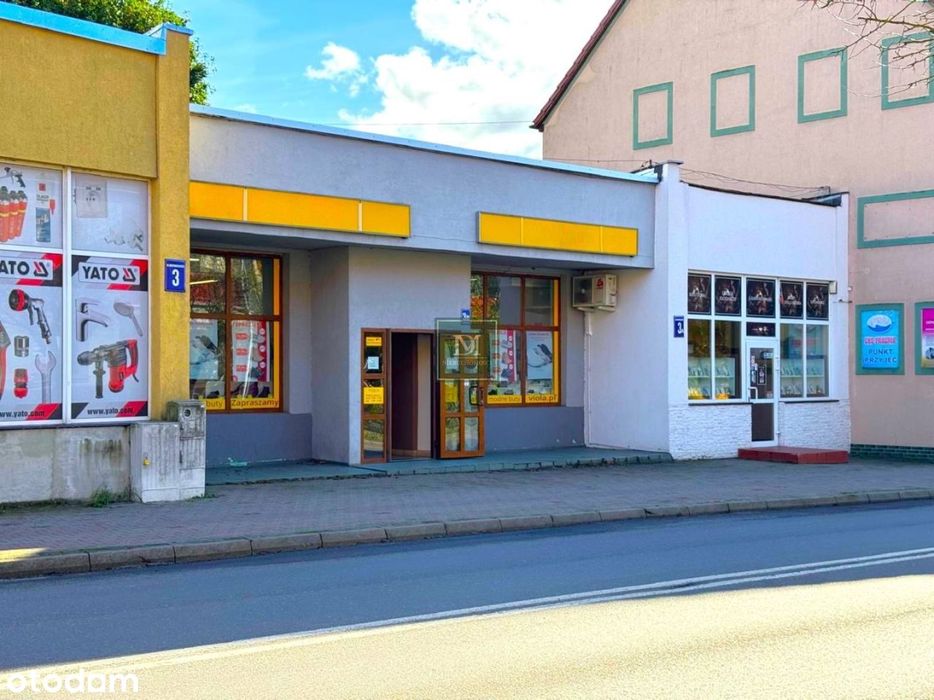 ul.Niepodległości lokal Handlowo- Usługowy | Łobez