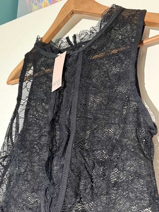 Body koronkowe czarne esmara 44/46