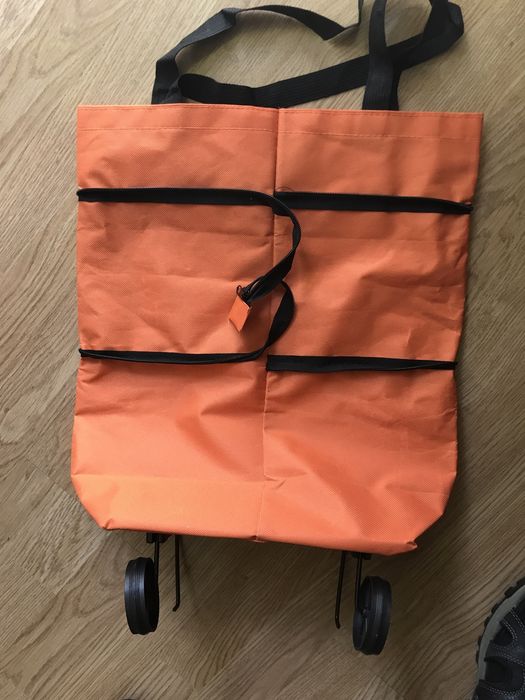 Składana Torba na zakupy z kółkami