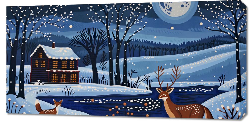 Obraz 100x50cm Przyszła Zima