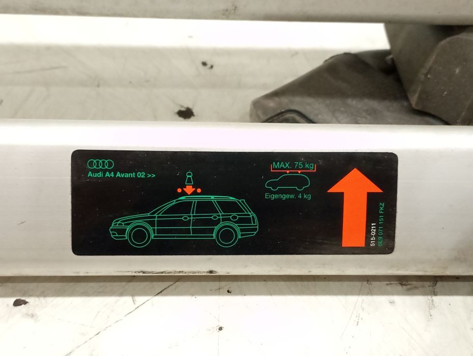 Barras de Tejadilho - AUDI A4 Avant (8E5, B6) | 00 - 05