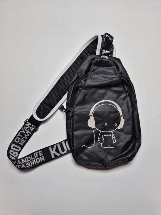 Plecak Szkolny Wielokomorowy Asge Czarny 27 L