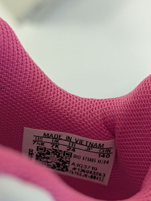 Adidas  кросівки для дівчинки , 24 розмір