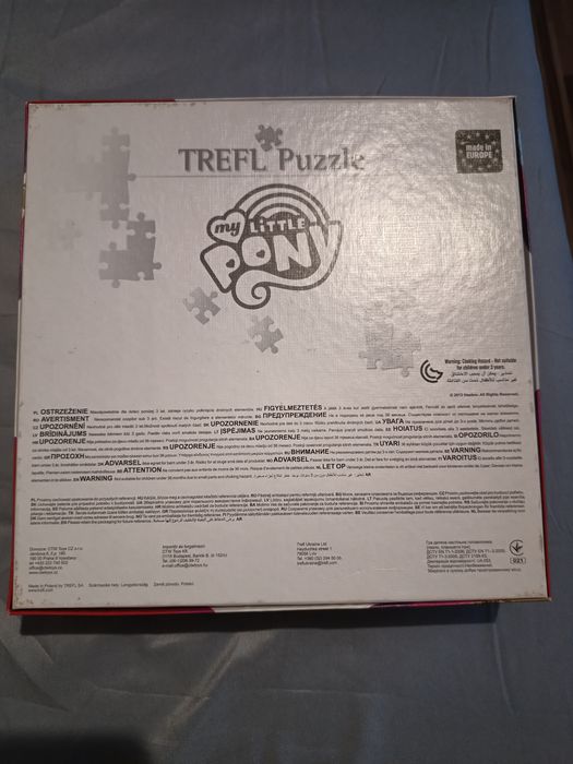 Puzzle My little Pony Tefl