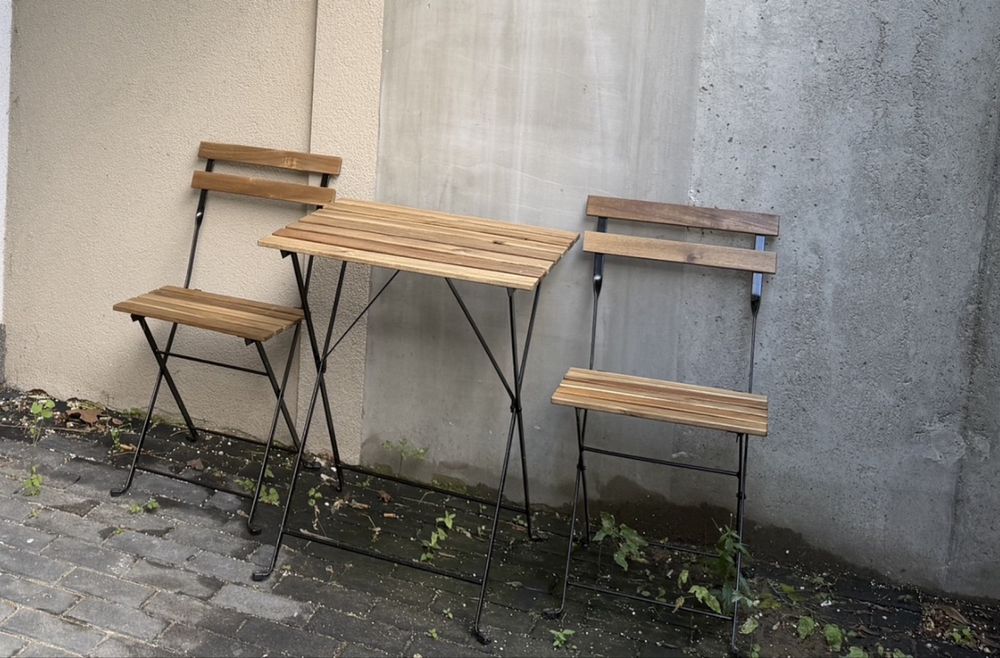 zestaw mebli ogrodowych IKEA TÄRNÖ