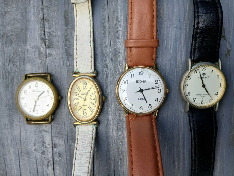 Zegarek, zestaw Zegarków 4 sztuki Felicja Zeon Sekonda Perfect