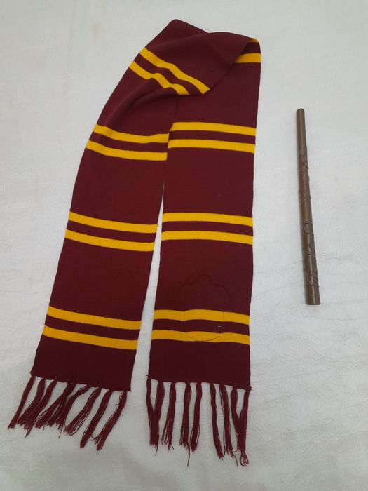 Шафр Гаррі Поттера в'язаний і паличка