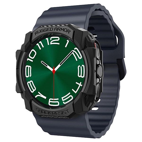 Etui Spigen Rugged Armor na Samsung Galaxy Watch Ultra (47 mm) - czarn