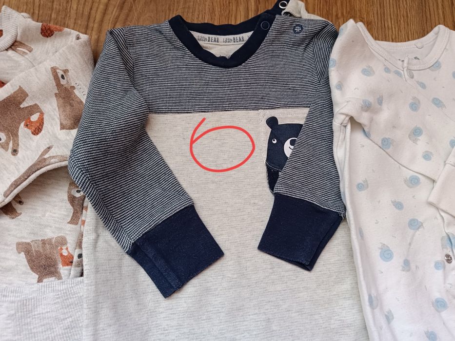 Komplet ubranek dla chłopca rozm.80 stan od idealnego do dobrego