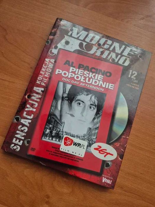 Pieskie popołudnie — Mocne Kino (booklet) + DVD, stan nowy