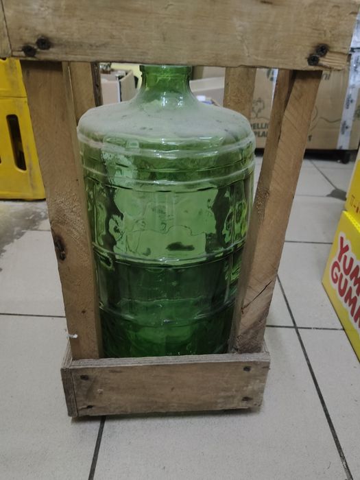 Бутиль скляний 10л