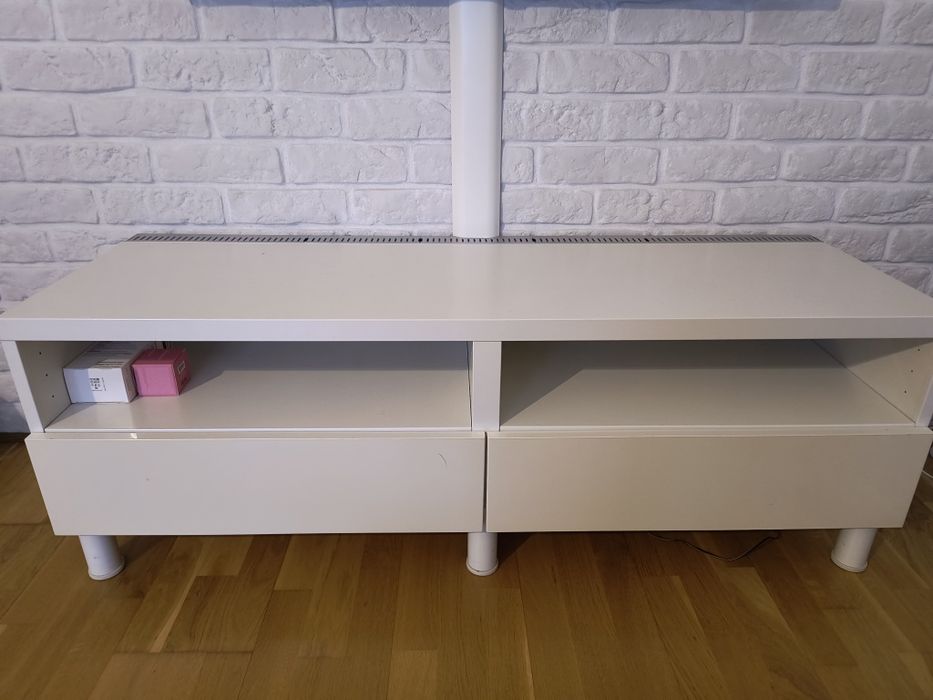 Półka,szafka pod TV biała