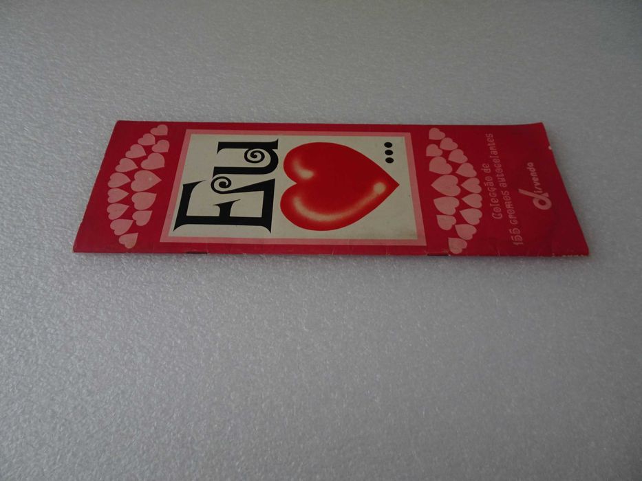 Caderneta de cromos vazia Eu Gosto de - Disvenda