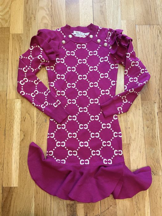 Трикотажное платье доя девочки