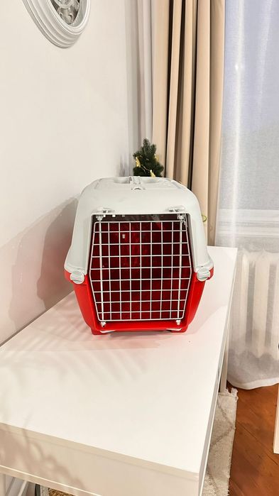 Переноска для малих Переноска для собак до 5 кг з металевими дверцятам