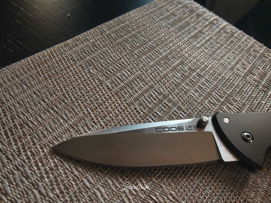 Nóż składany Cold Steel Code 4 Spear Point S35VN