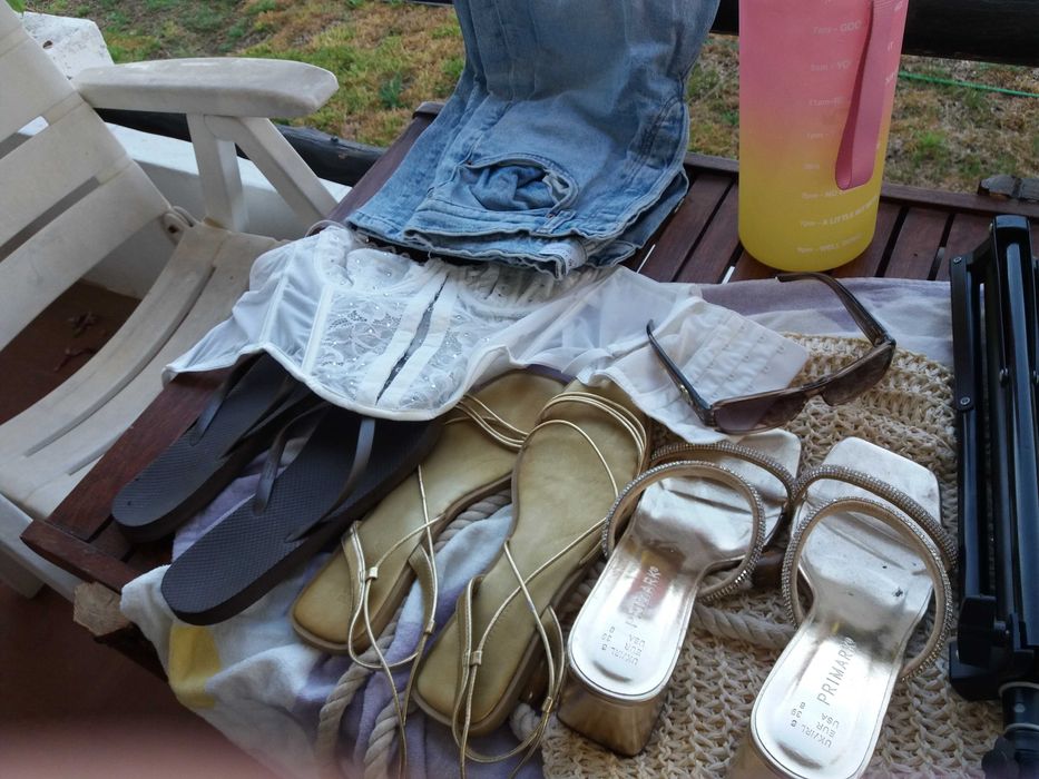 Roupa criança senhora homem bem estimada