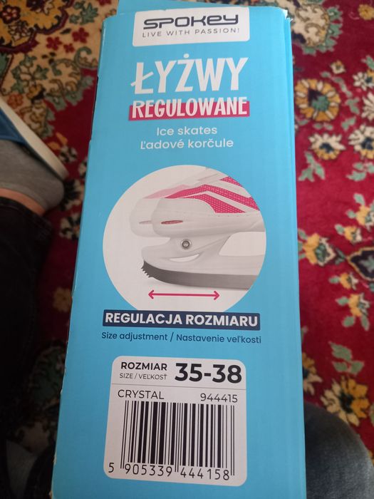 Sprzedam łyżwy i kask