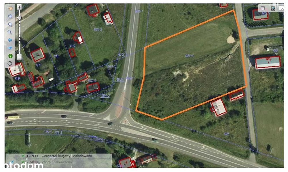 Terespol - sprzedam działkę 67a