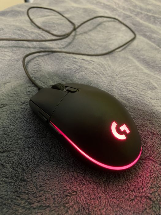 Миша Logitech g102 Lightsync USB Black