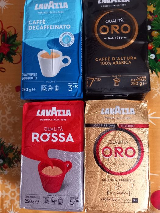 Італійська натуральна, мелена  кава,