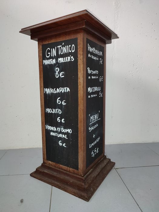 Mesa/Coluna de menu