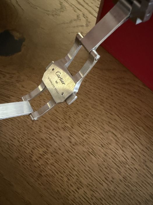 Cartier Santos Large Iced Out