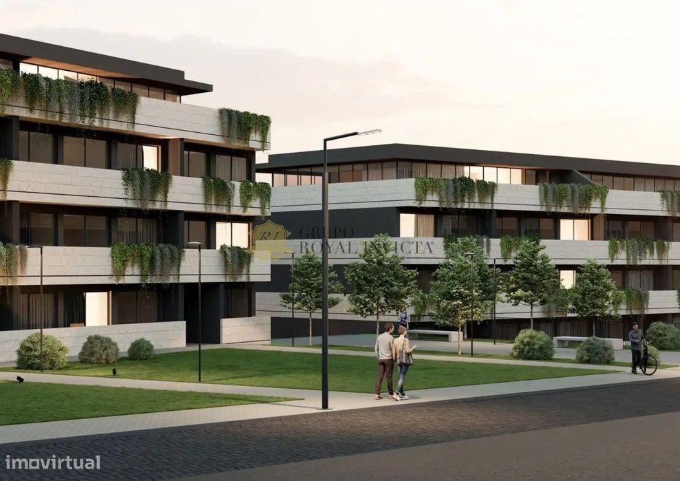T1 Novo com Varanda, Garagem e Carregamento Elétrico  – Vila Nova de C