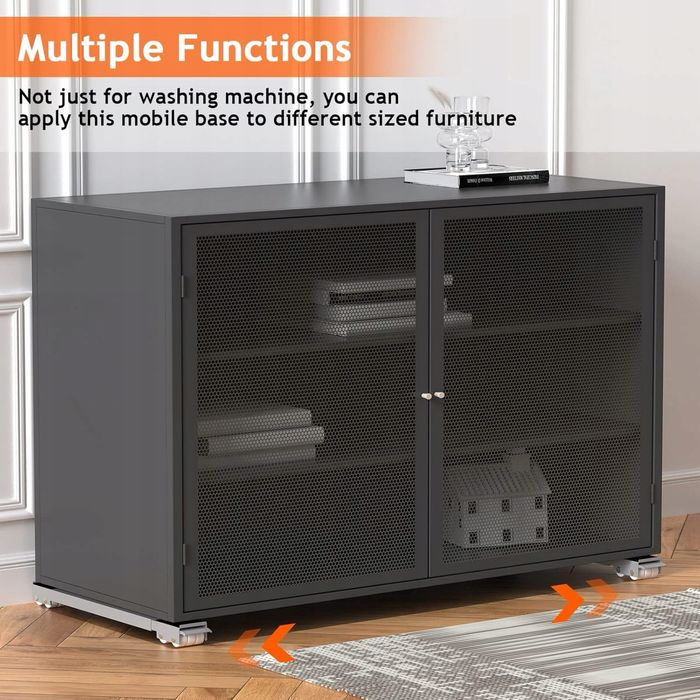 Zestaw 2 rolek transportowych 44 cm - 70,5 cm do 300kg