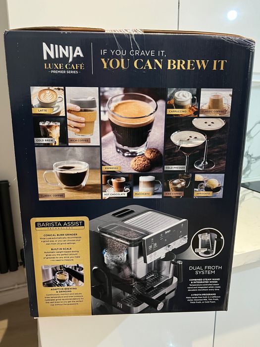 Ninja Luxe Café Premier ES601/Еспресо-машина/Кофемашина/Кавомашина