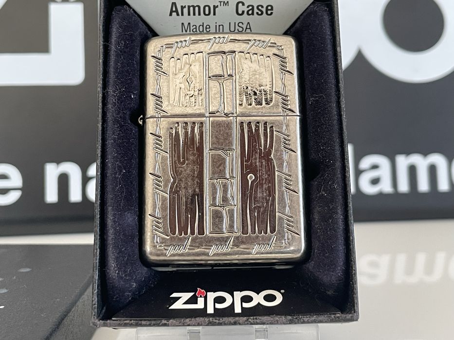 Zapalniczka Zippo 2006 Armor Heavy Wall, Cave Dwelling, NOWA