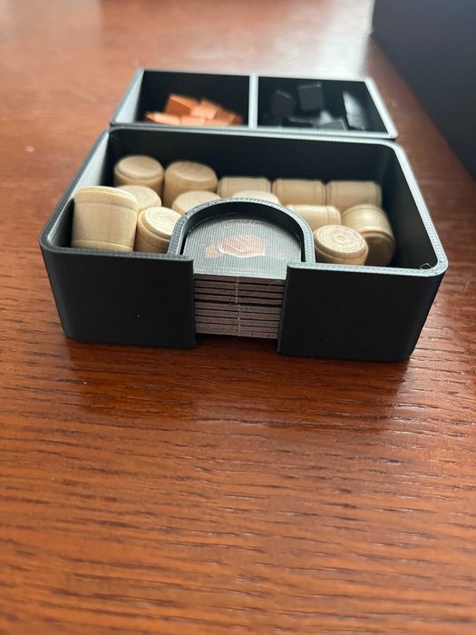 Insert / organizer 3D do gry planszowej Brass: Birmingham Rebel