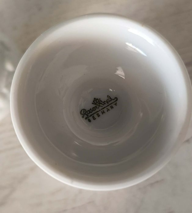 Szklane kieliszki do jajek Rosenthal