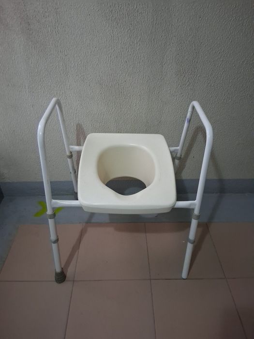 Cadeira Sanitárita/Banho 3 em 1 / 3-in-1 Toilet/Shower Chair
