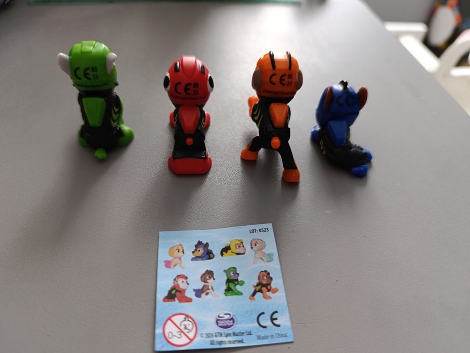 Zestaw 4 figurek psi patrol