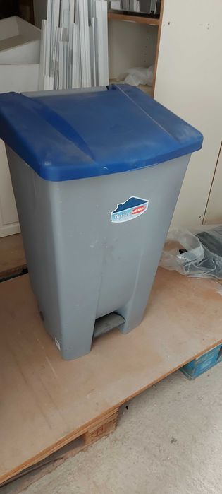 Contentor - balde de resíduos seletivo Denox, 120 litros