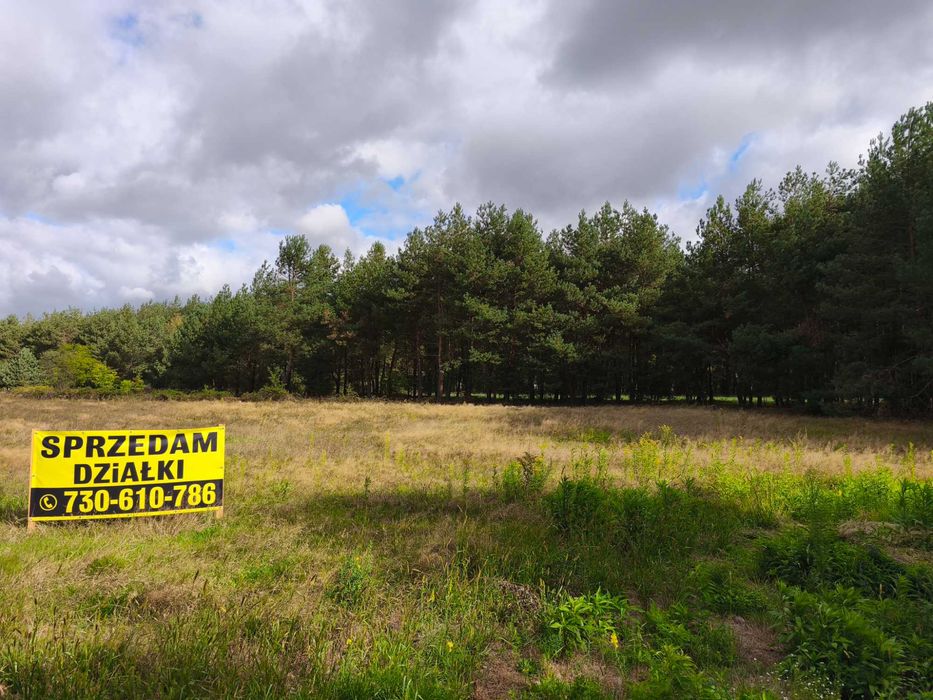 Wyjątkowe Działki 13 arów pod Lasem – Golemki | Kwadratowe, Woda na Miejscu! - Widok 3