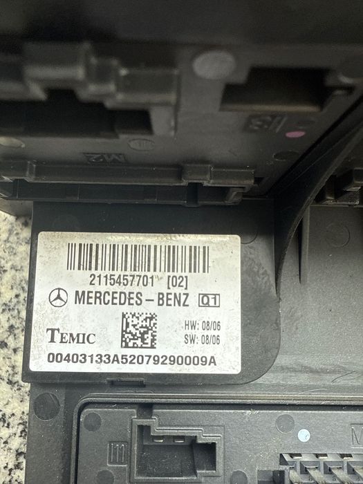 Sam frente Mercedes E Class W211