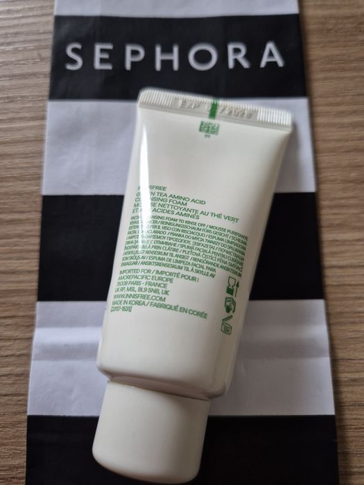 Nowa!!! INNISFREE Grean Tea Cleansing Foam 30 ml pianka oczyszczająca